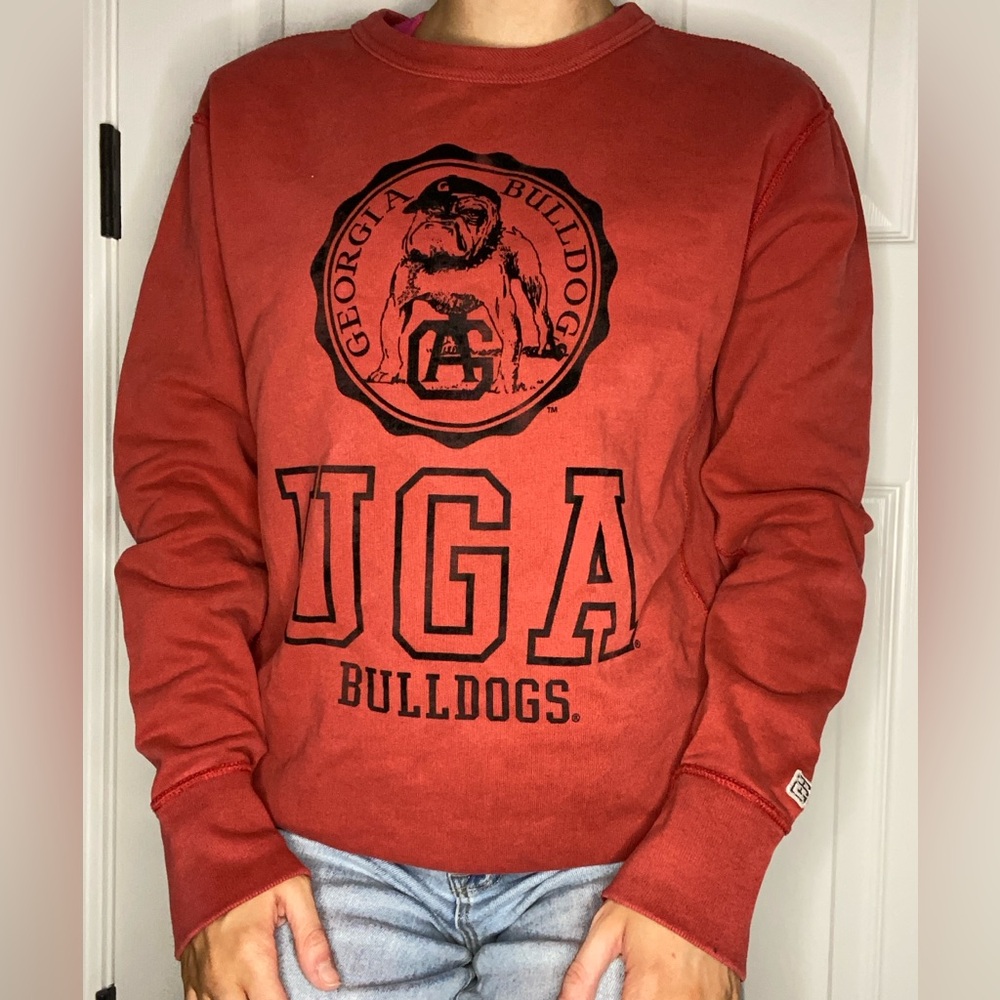 Size XS UGA Red sweatshirt